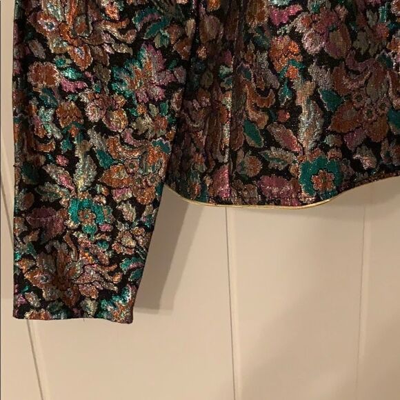 Vtg Denise Fashions sparkly brocade jacket - Picture 5 of 8